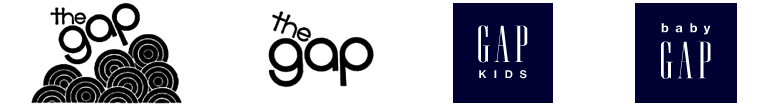 Gap logos