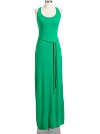 Rope-Belted Racerback Maxi