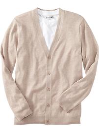 Men's Button-Front V-Neck Cardigans