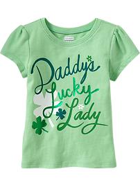 St. Patrick's Day Tees for Baby