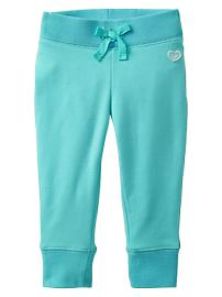 Heart-patch leggings