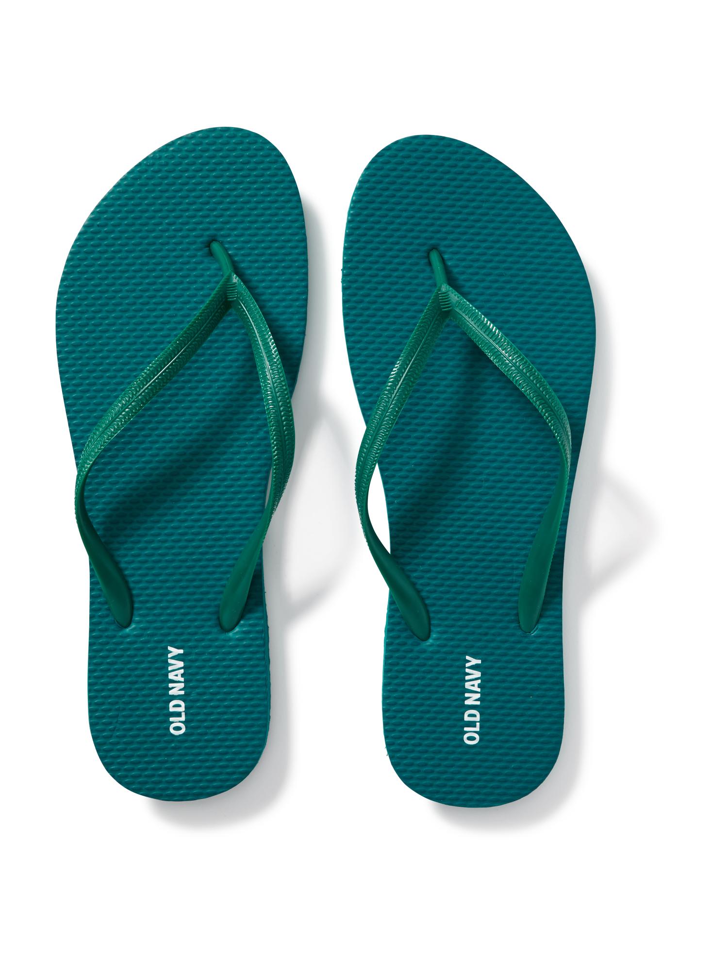 old navy wedge flip flops