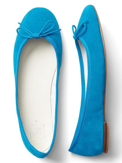 gap cinch ballet flats