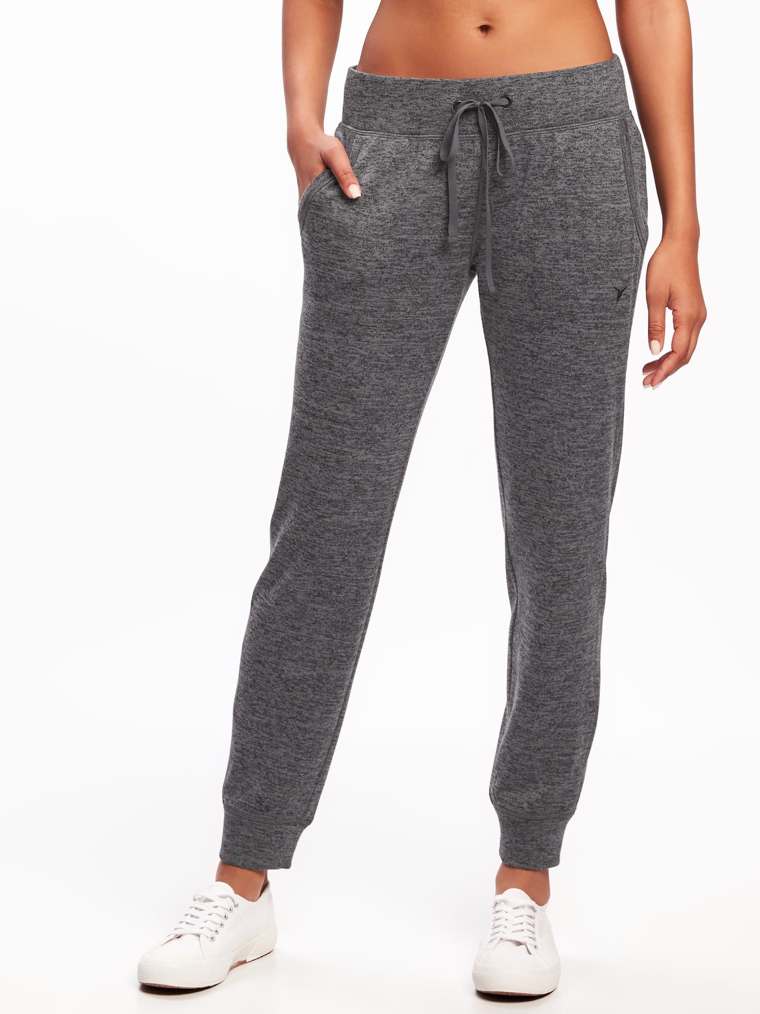 mid rise sweater knit joggers