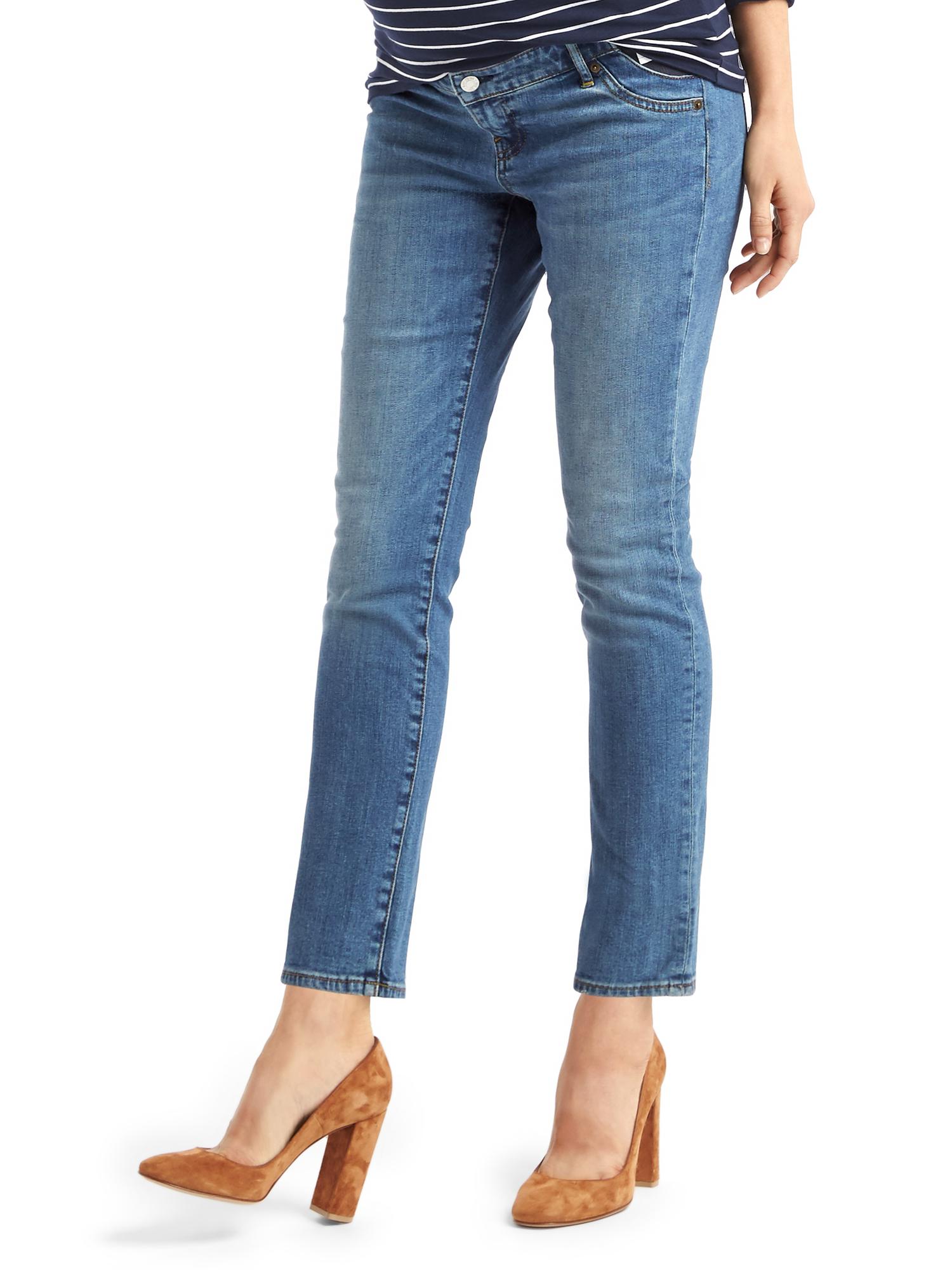 gap real straight jeans