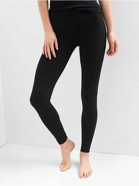 gap black leggings