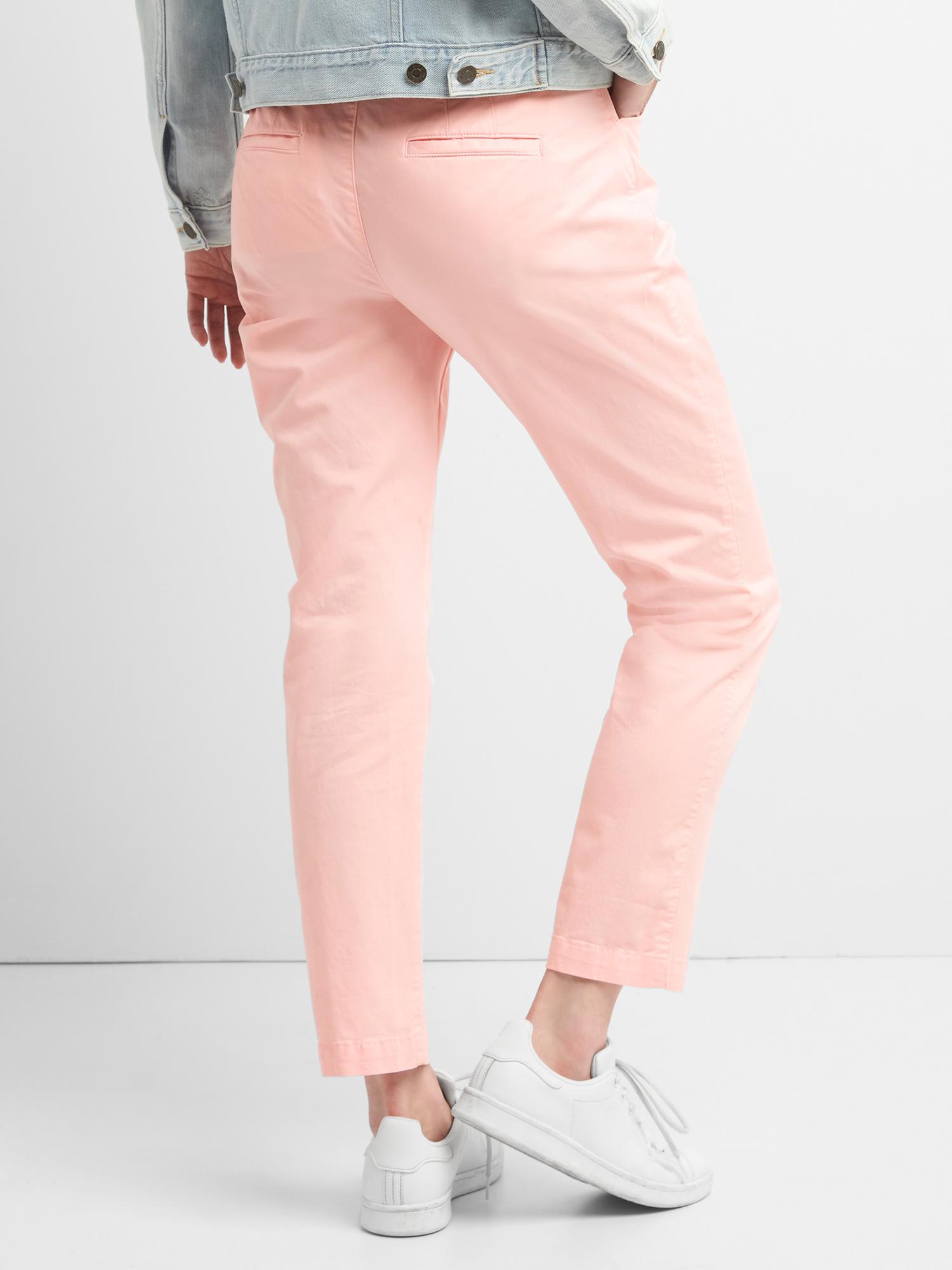 gap maternity chinos