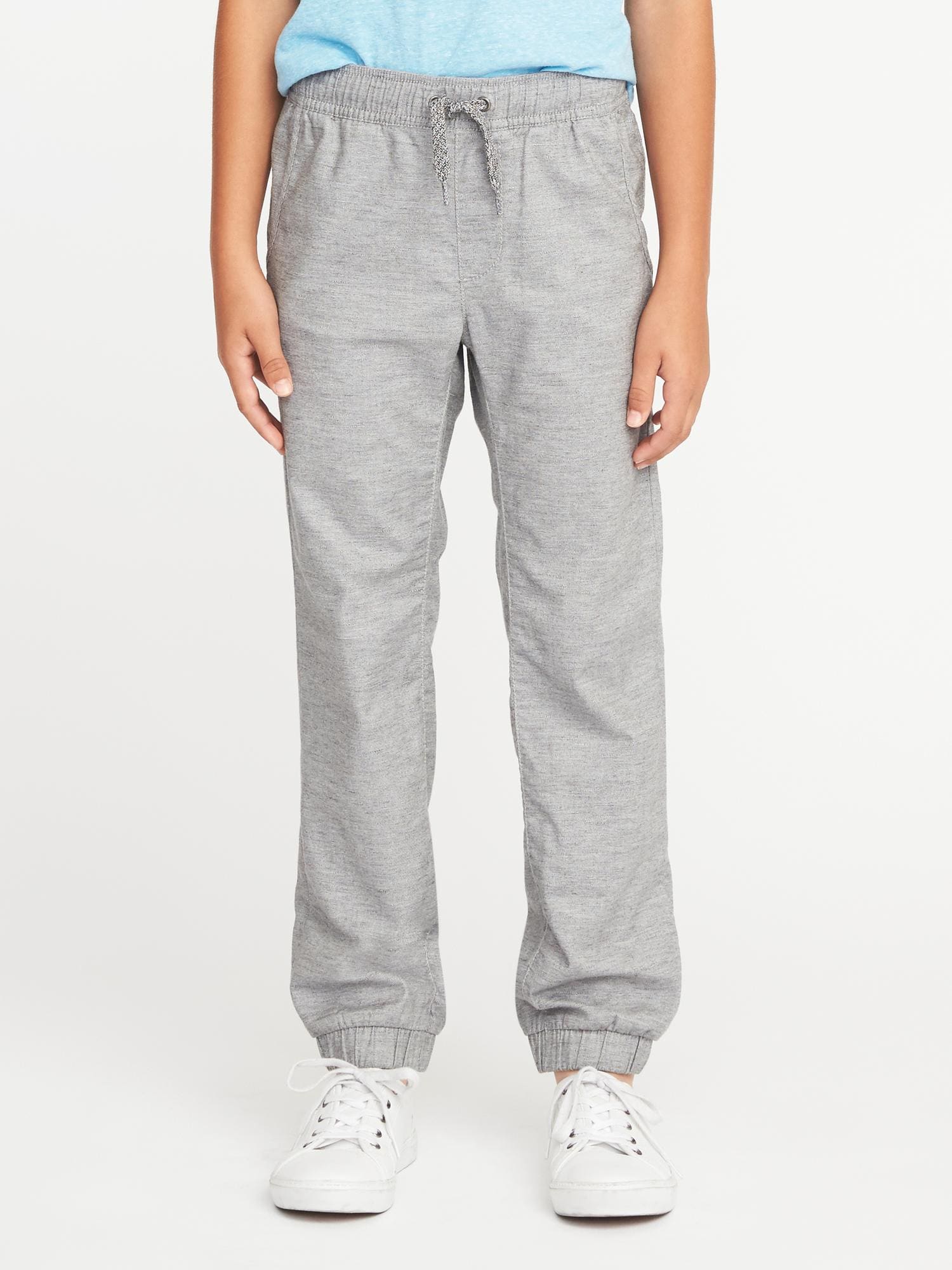 boys in gray joggers