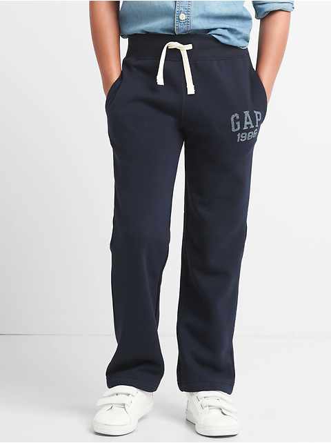 gap logo fleece joggers