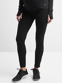 gap blackout maternity leggings