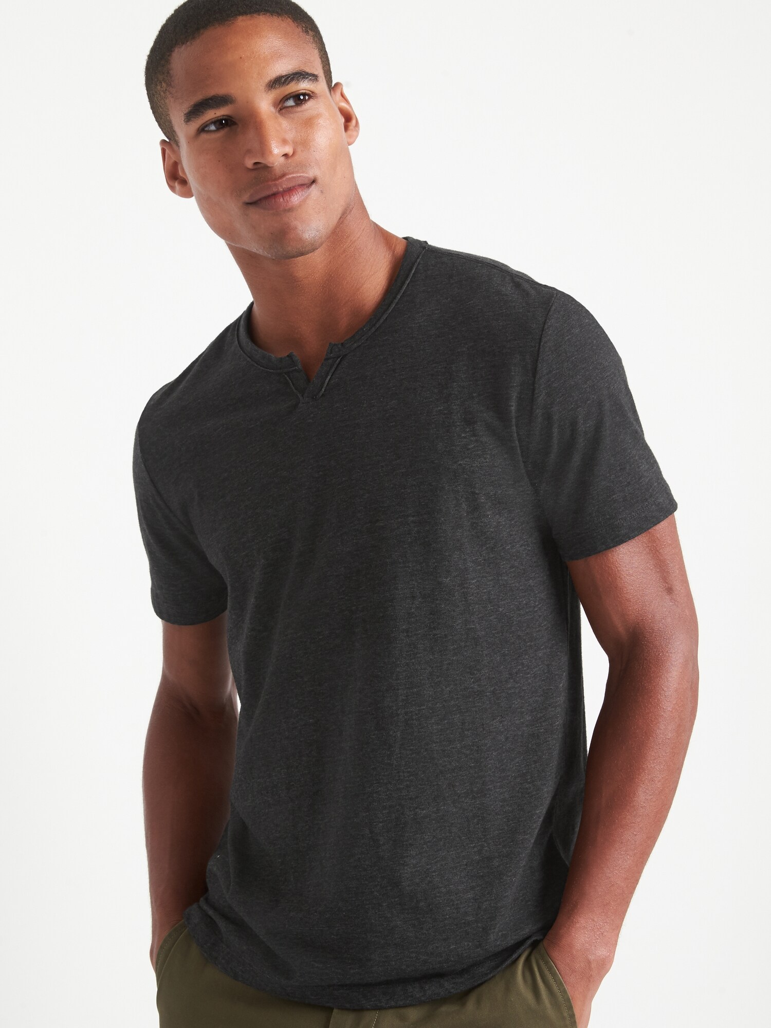 gap notch t shirt