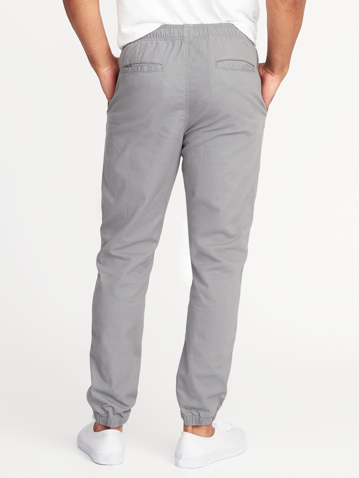 mens tall twill joggers