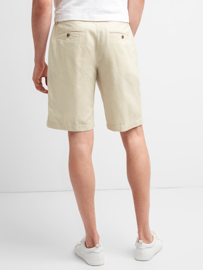 10" Chino Shorts in Linen