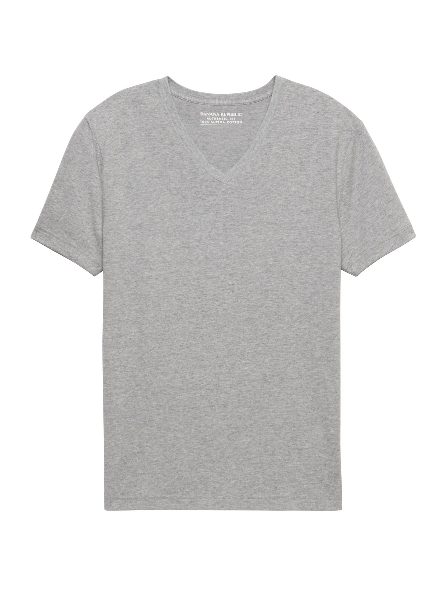 Authentic SUPIMA® Cotton V-Neck T-Shirt | Banana Republic