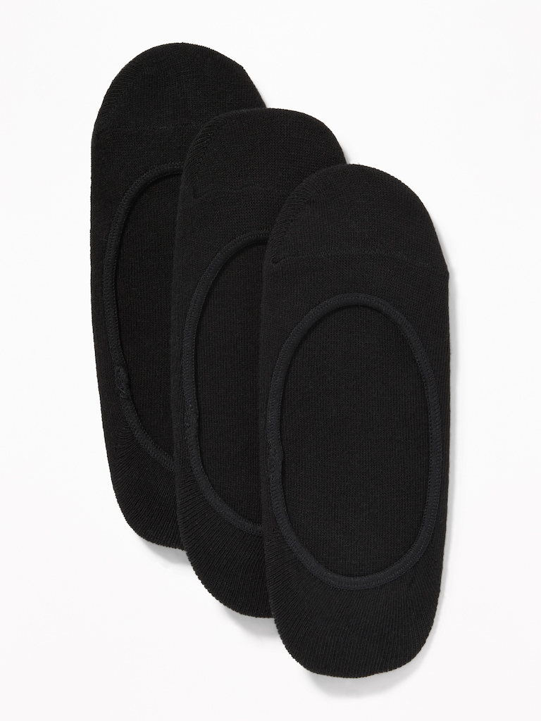Chaussettes basses doublées pour femme (paquet de 3)
