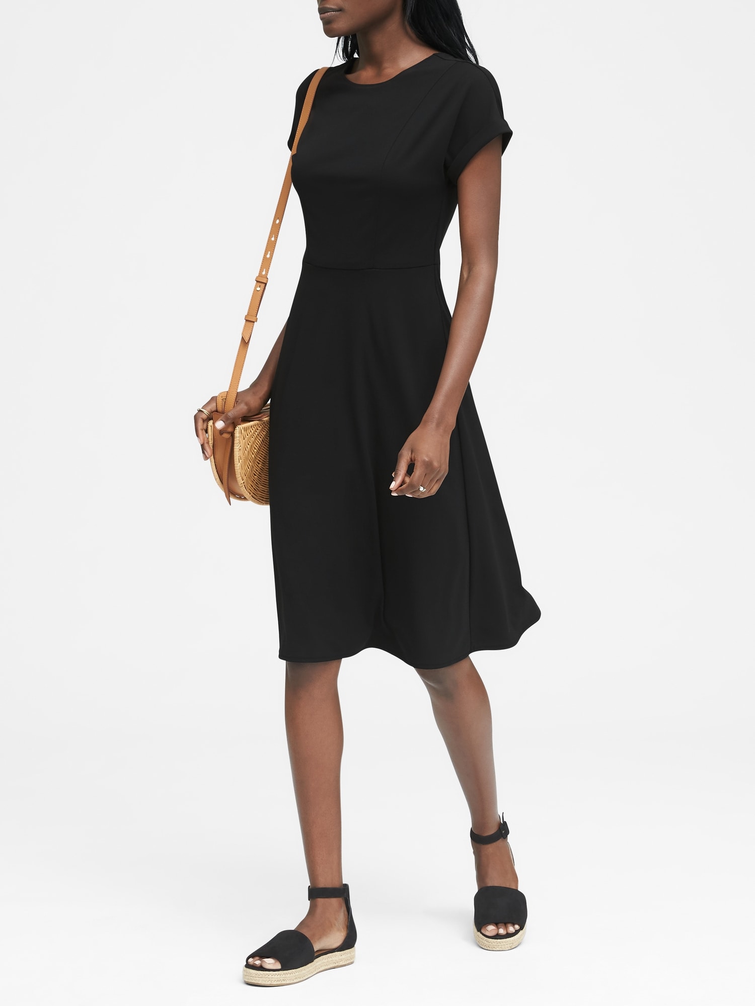 banana republic tie back dress