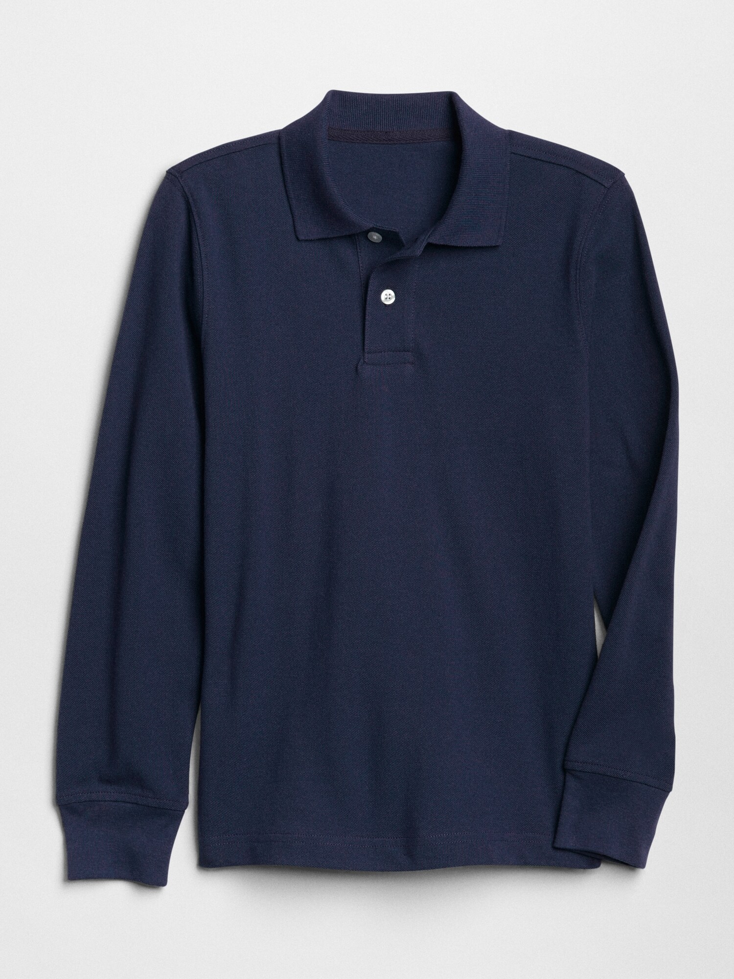 gap long sleeve polo