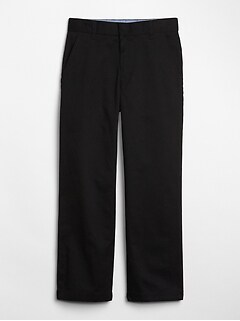 gap black slacks