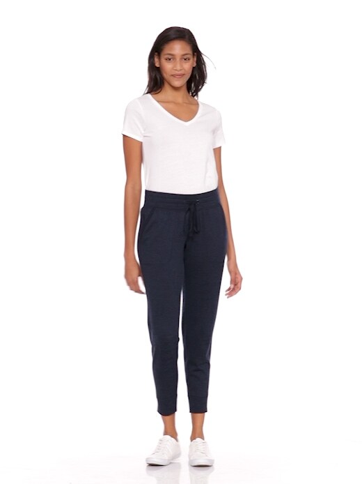 sweater knit joggers womens