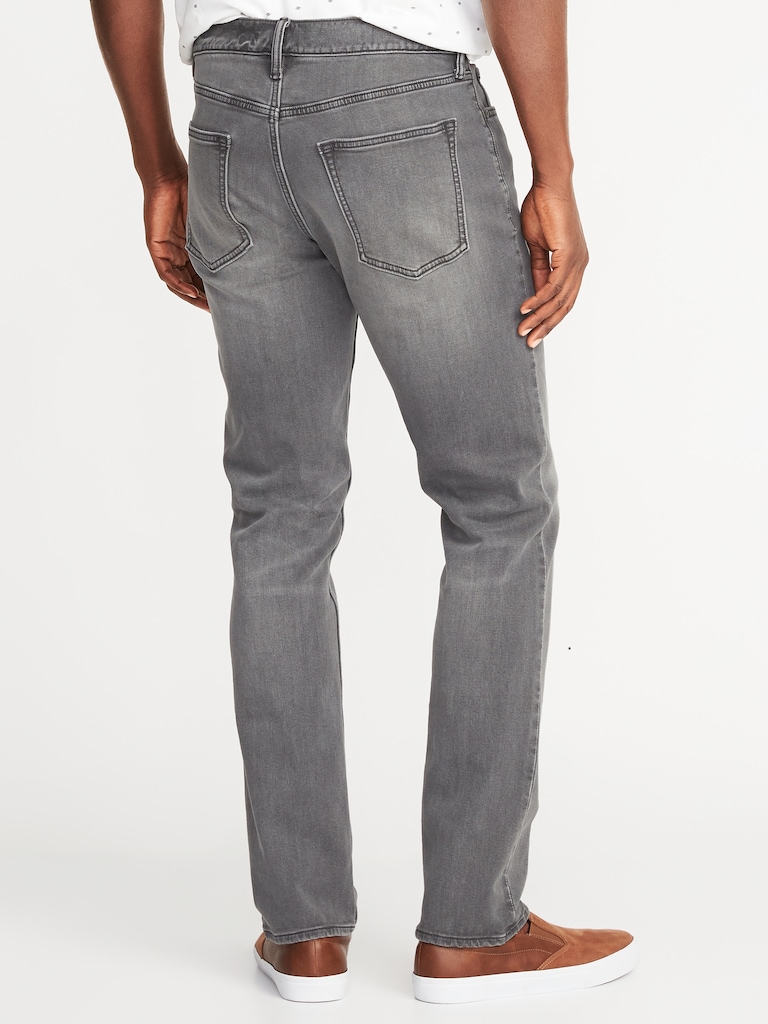 Slim 24/7 Built-In Flex Gray Jeans