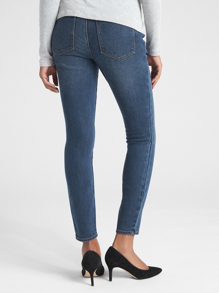 Maternity Soft Wear Inset Panel True Skinny Jeans