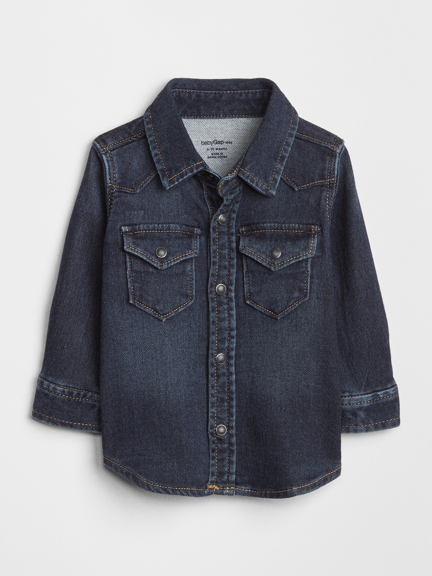 baby gap denim shirt