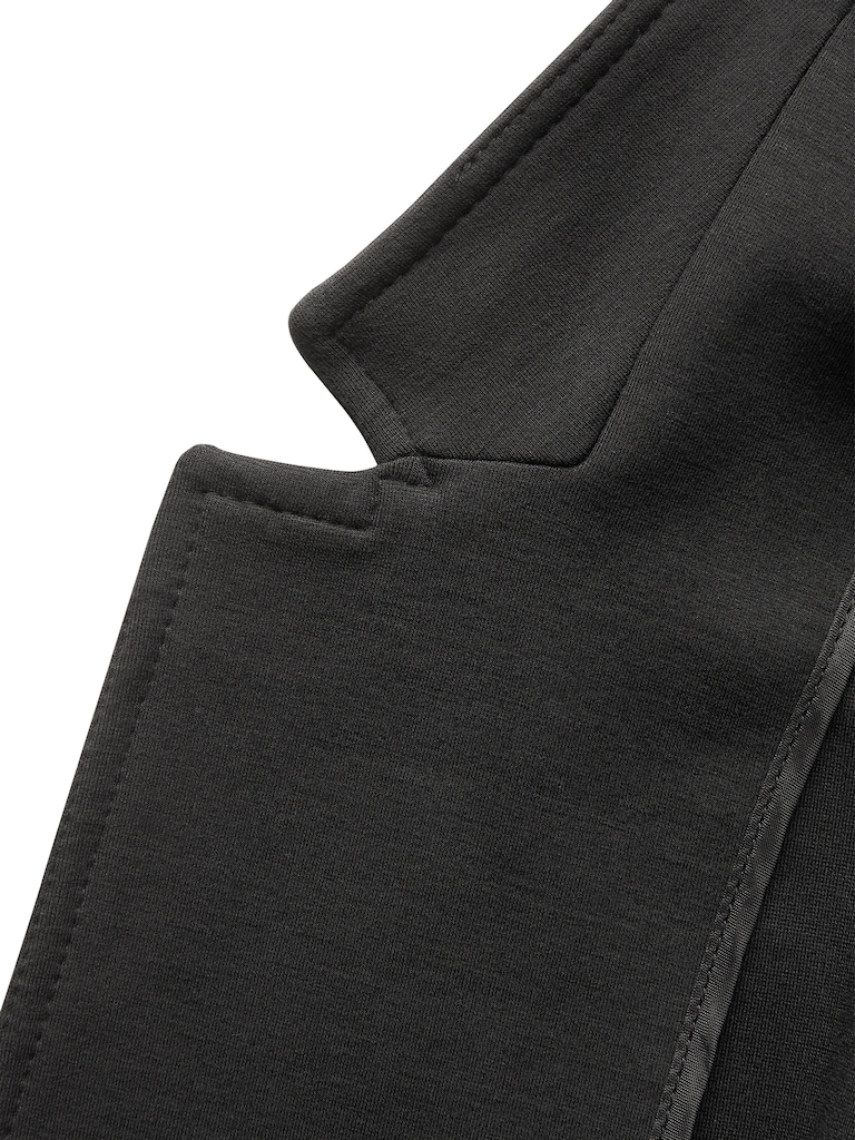 Unstructured Stretch Ponte Blazer