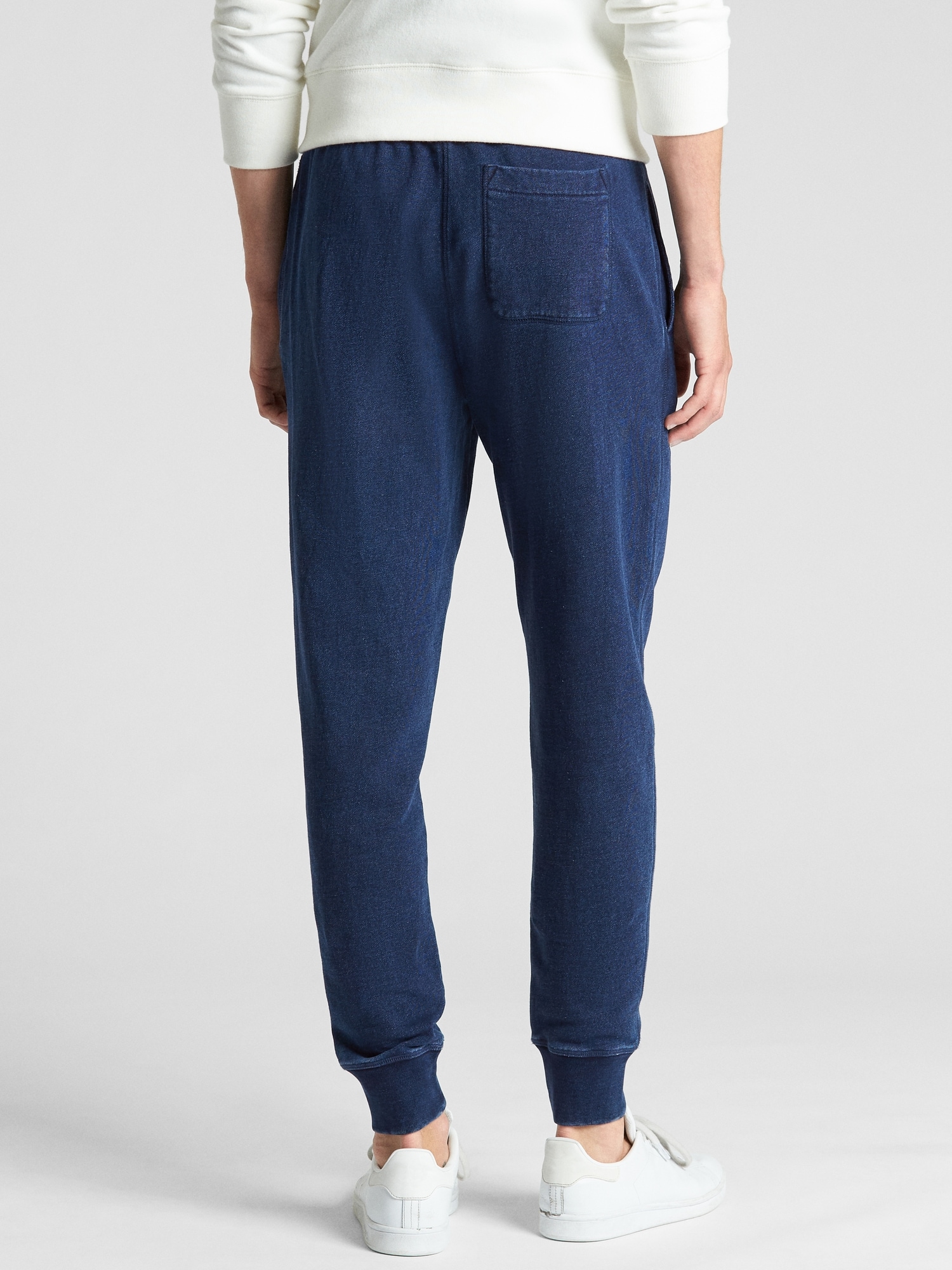 gap velvet joggers