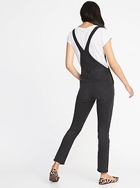 womens black overall jumpsuit