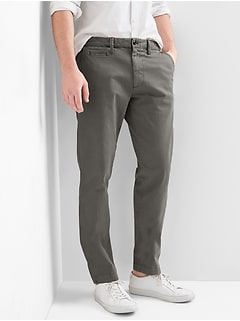 gap men's slim pants