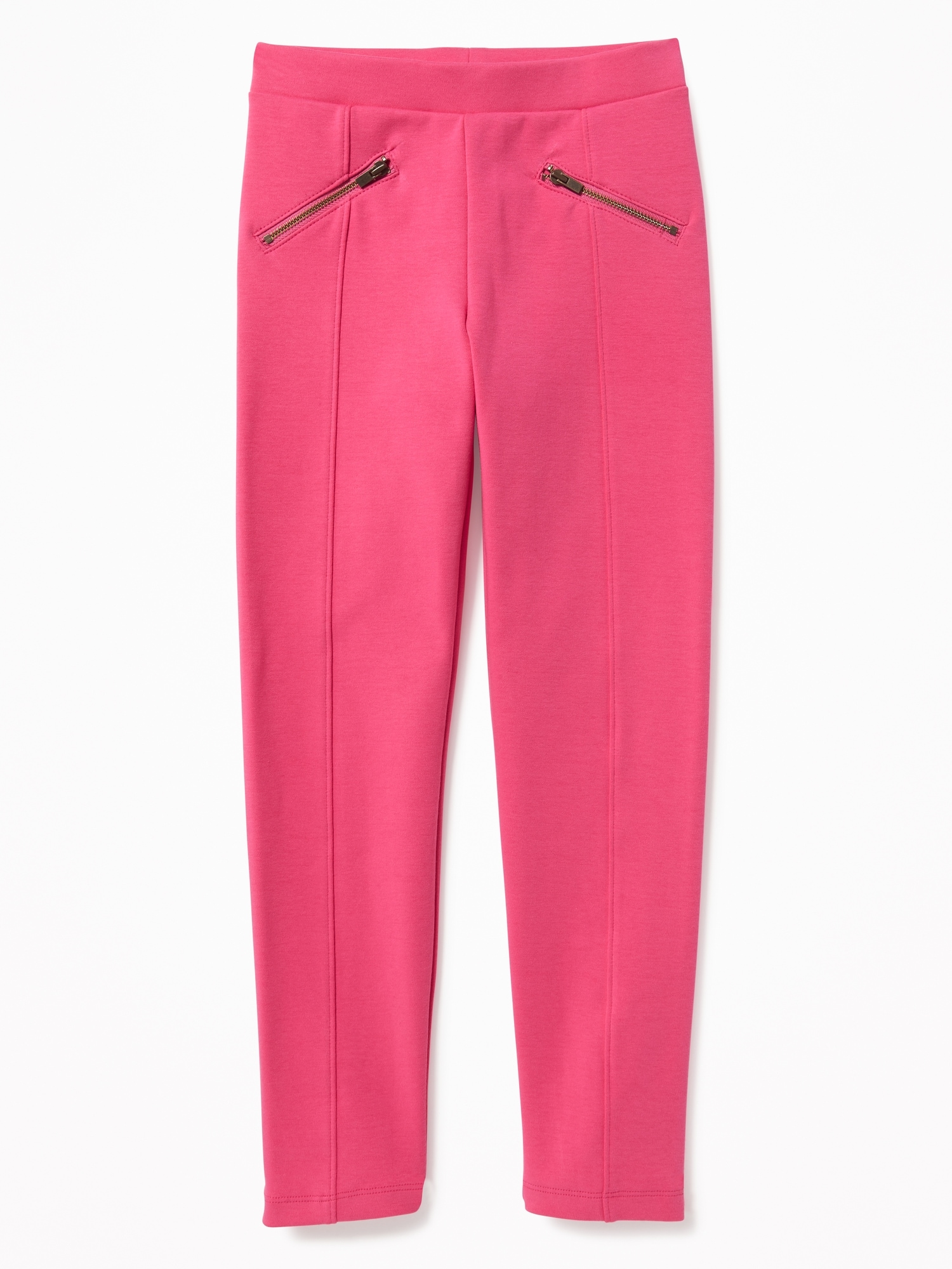 pink leggings with pockets