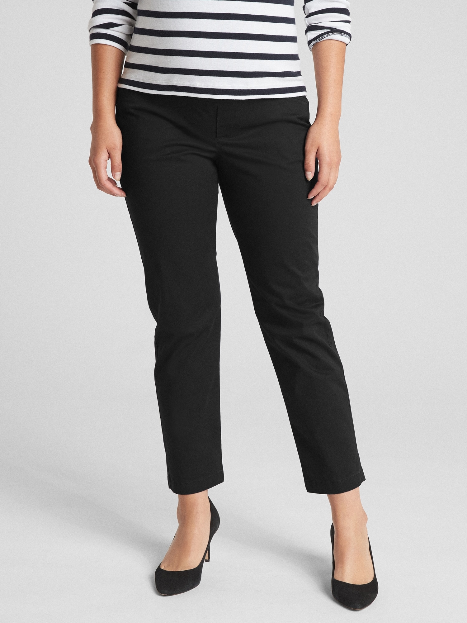 gap slim city crop pants