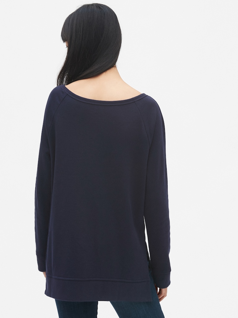 Vintage Soft Pullover Sweatshirt Tunic