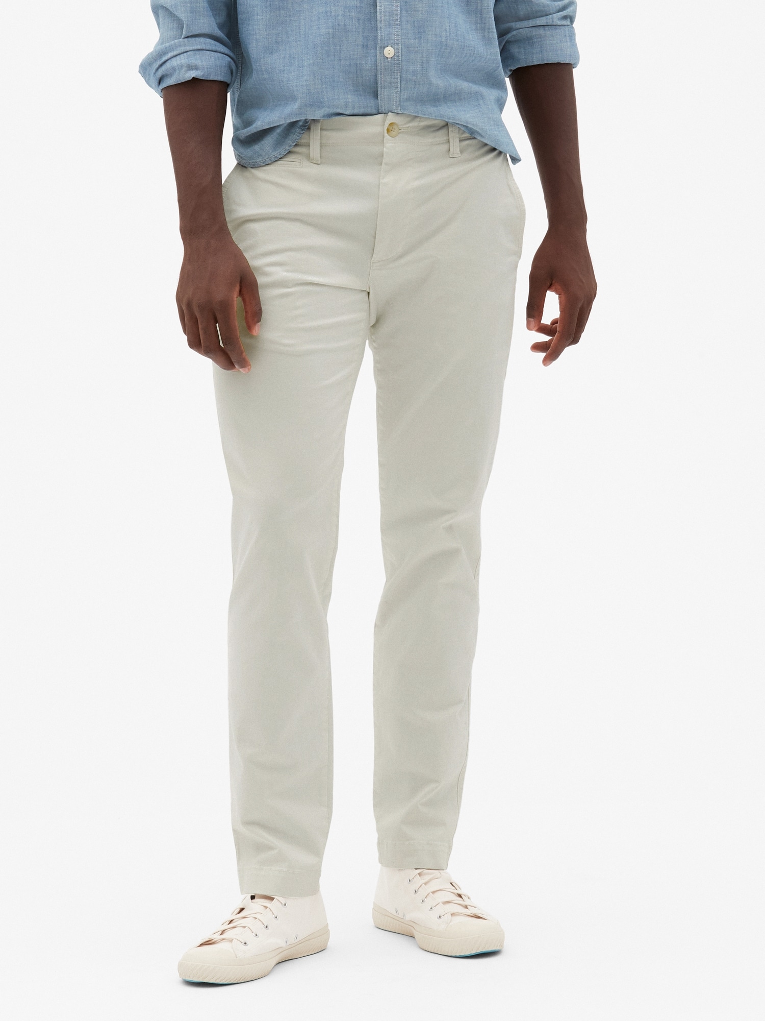 gap vintage slim fit khakis