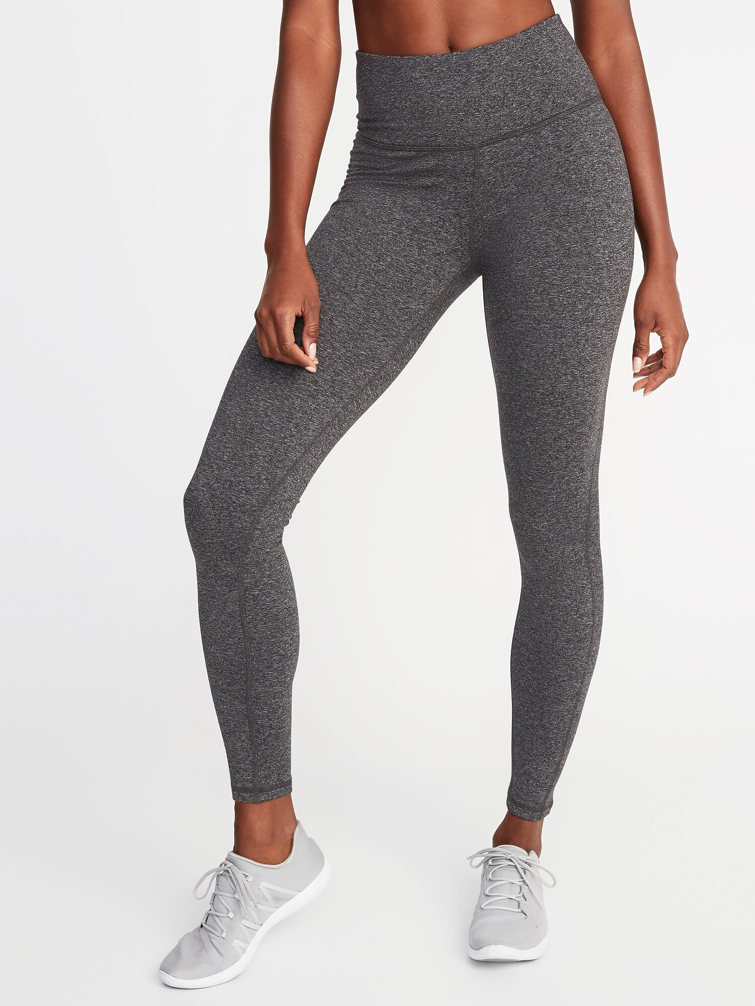 High-Waisted Soft-Brushed Elevate Compression Leggings For Women