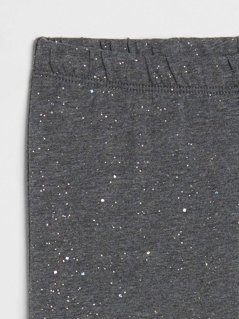 Kids Sparkle Leggings in Stretch Jersey