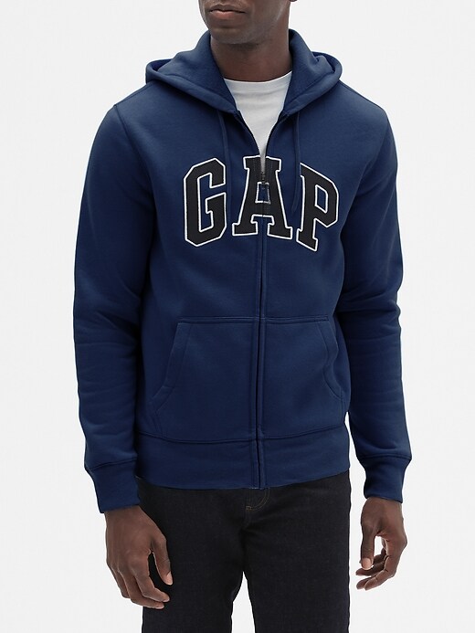 Gap Logo Zip Hoodie