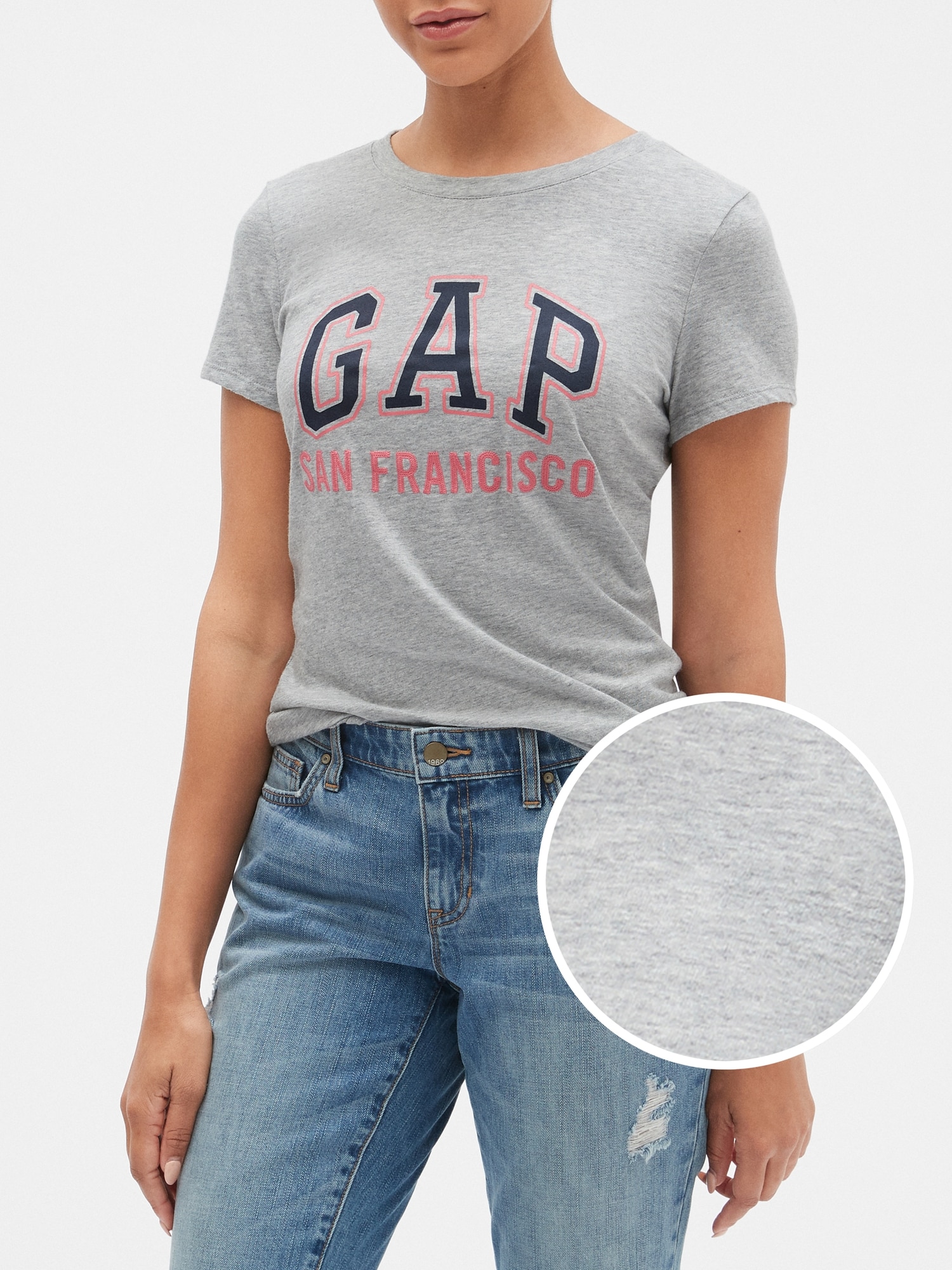 gap logo t shirt