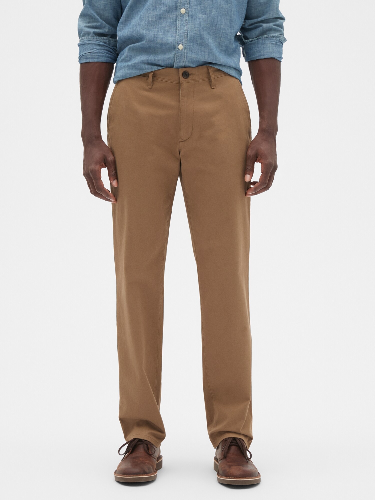 gap straight stretch khakis