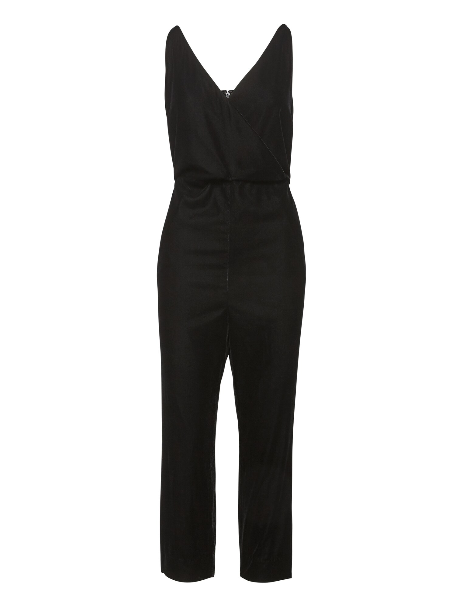 banana republic velvet cropped jumpsuit