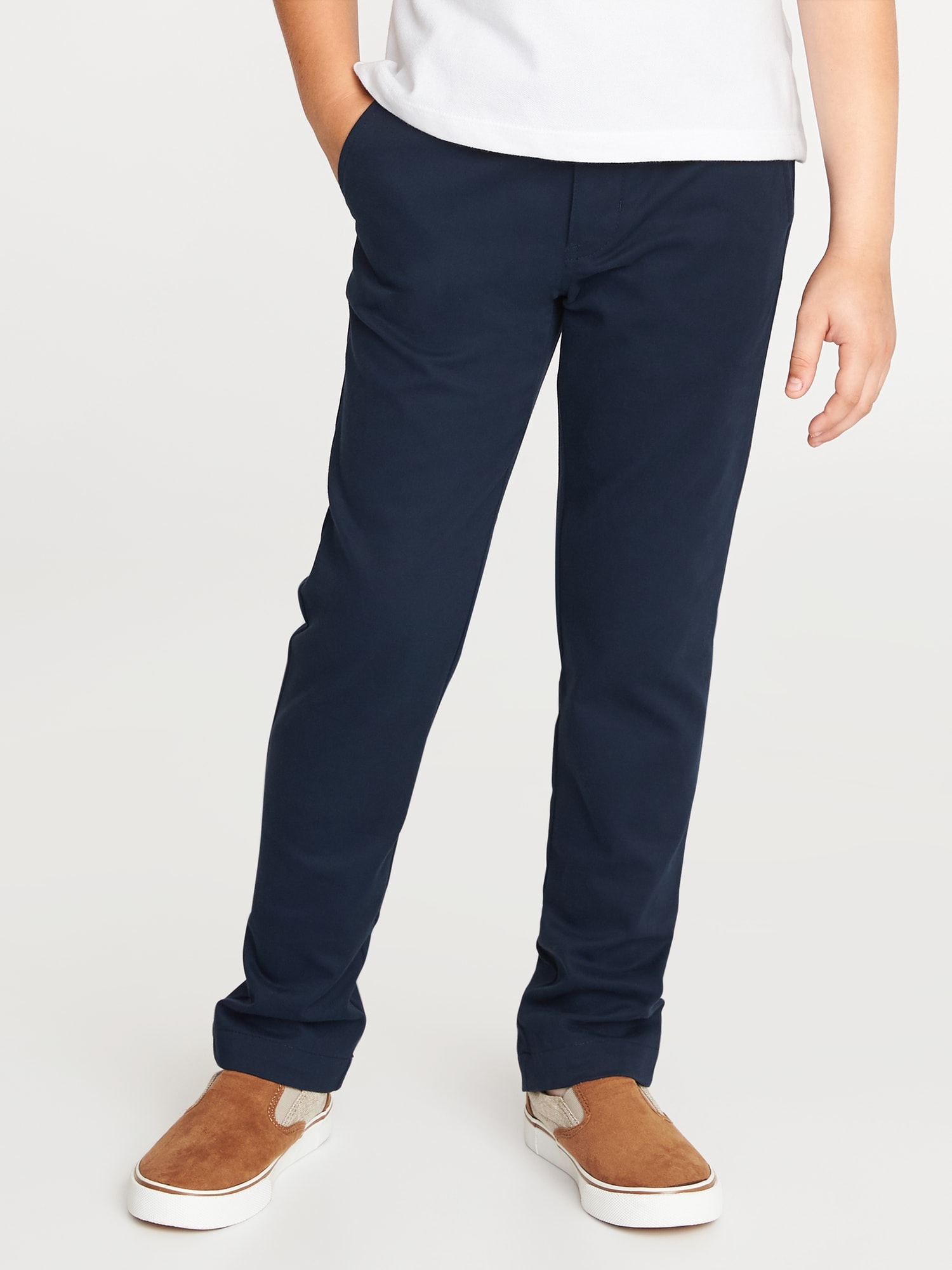 *Today Only Deal* Skinny Built-In Flex Uniform Pants for Boys