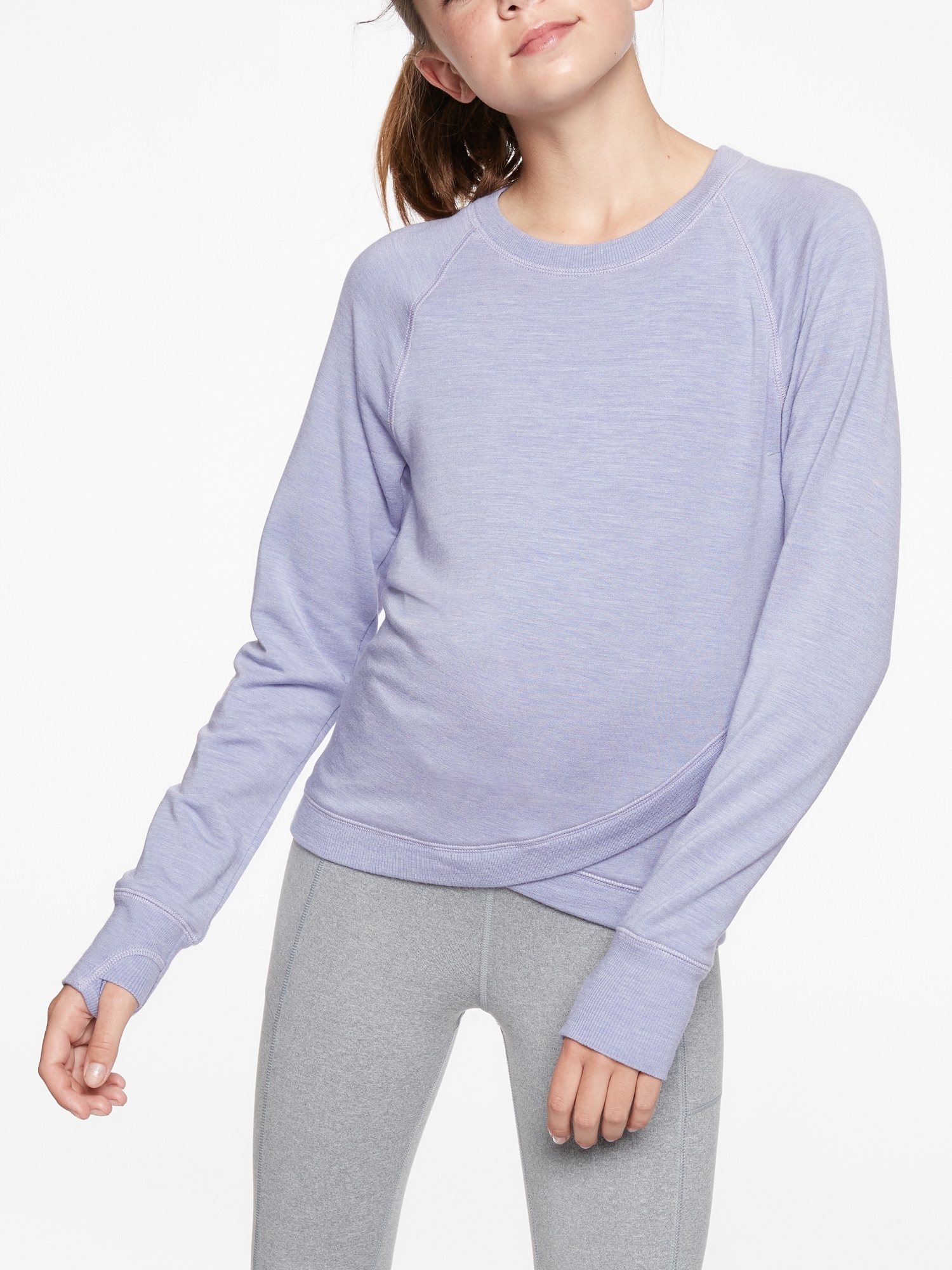 athleta girl criss cross hoodie