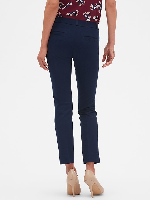 a&f sloane satin tailored pant