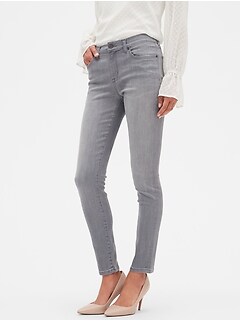 grey skinny pants womens