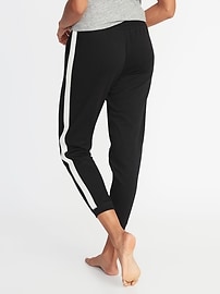 side stripe joggers womens