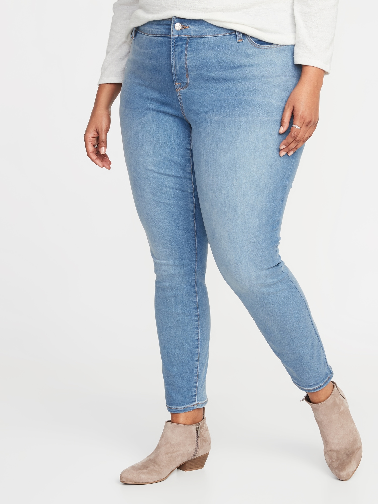 old navy rockstar super skinny high rise secret slim pockets