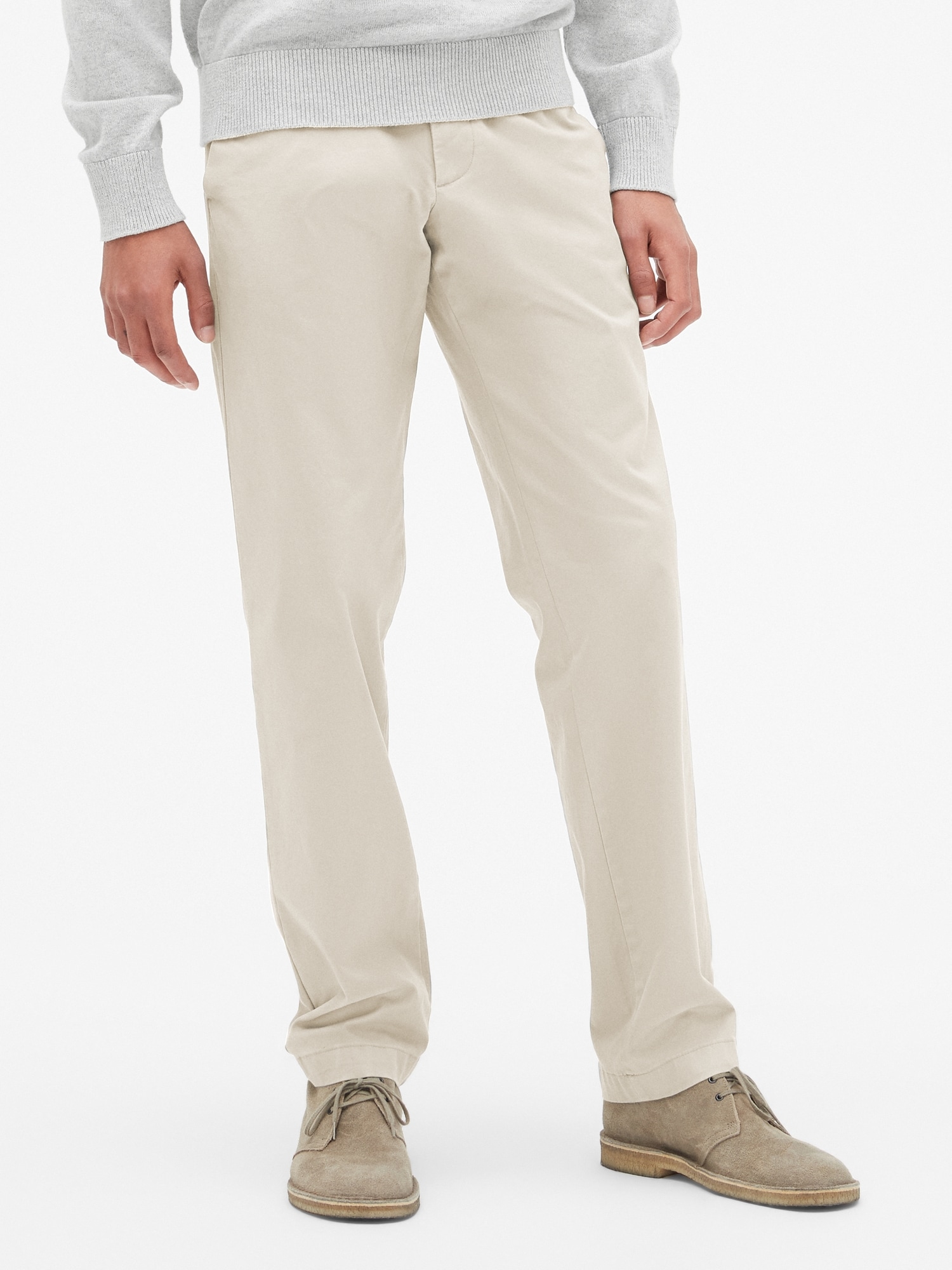 gap khakis straight stretch