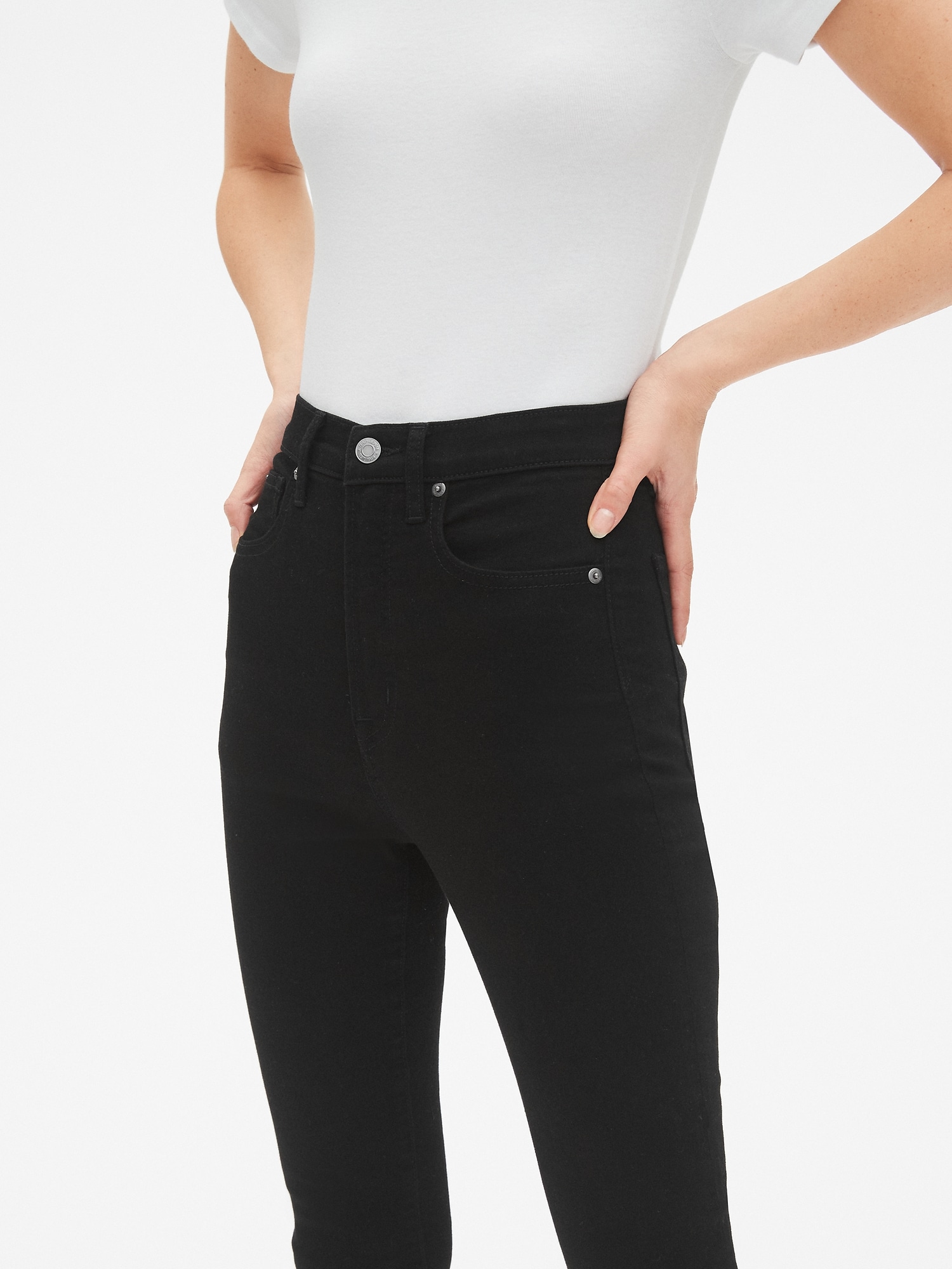 the gap black jeans