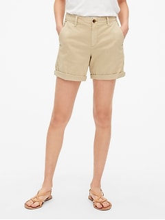 gap khaki shorts womens