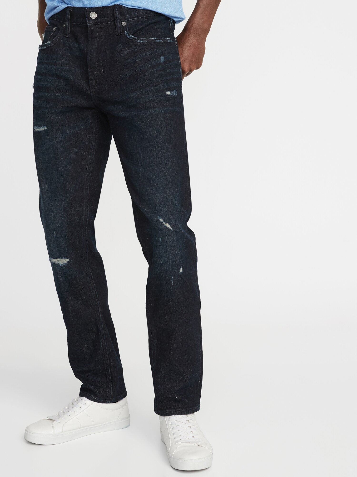 old navy mens ripped jeans